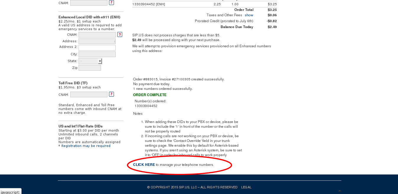 e911 address verification