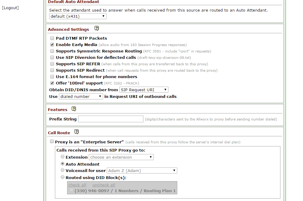 Allworx 7.5 and Below Configuration Guide Help Center